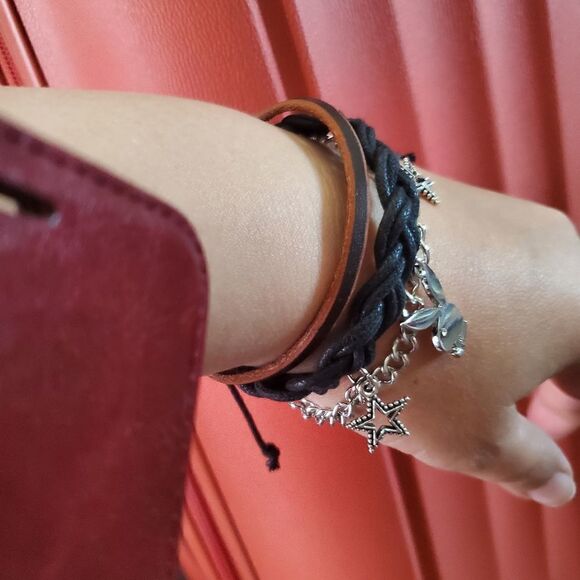 Playboy leather bracelet - Picture 4 of 4